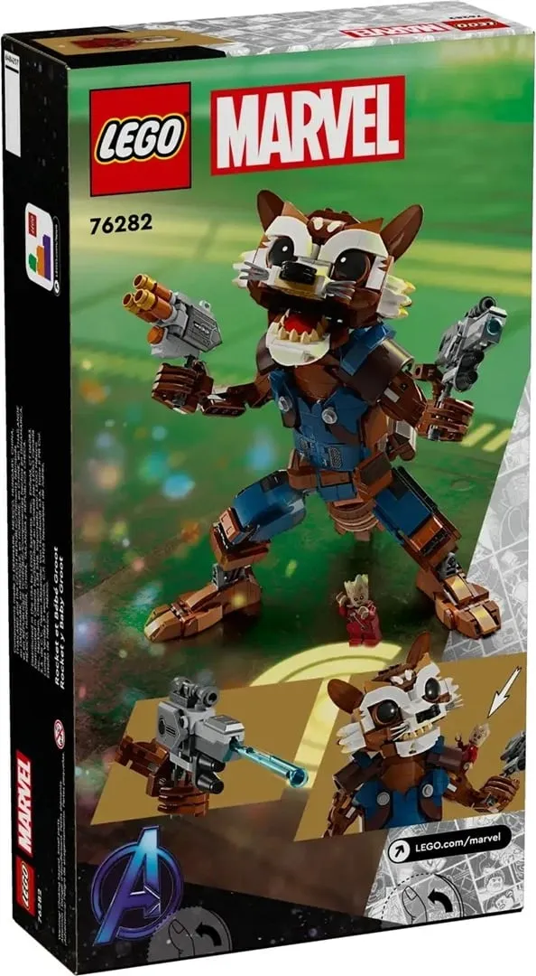 Set Lego Marvel 76282 Rocket dhe Baby Groot - 2