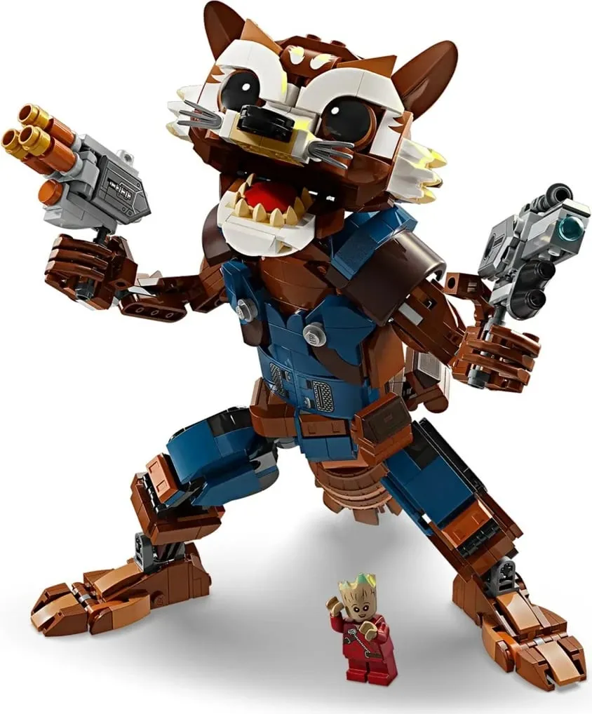 Set Lego Marvel 76282 Rocket dhe Baby Groot - 3