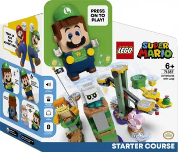 Set LEGO® Super Mario Bargain Package - Luigi 71387 Starter Set + 71397 dhe 71399 Expansion Sets