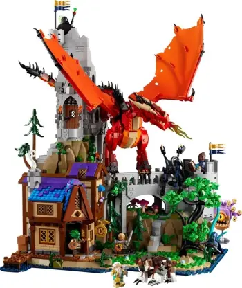 Set LEGO IDEAS 21348 Dungeons & Dragons: Red Dragon’s Tale