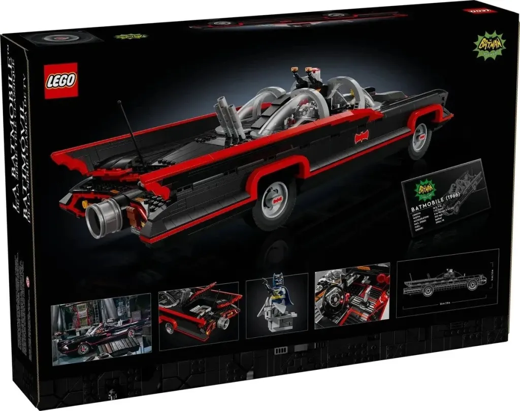 Set LEGO Batman 76328 Batmobile nga Seriali Klasik TV - 2
