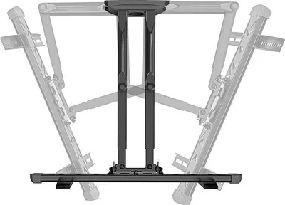 Mbajtëse muri për TV Gembird WM-58ST-01, 32"-58", e zezë - 5