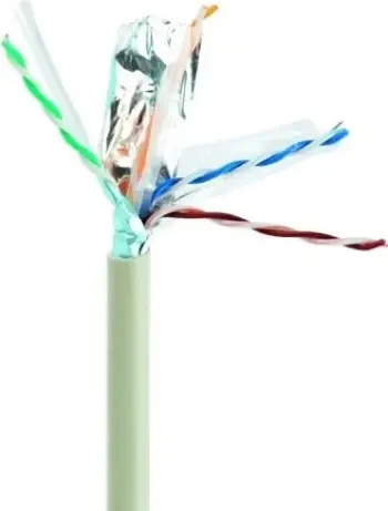 Filament për printer 3D Gembird FTP(FPC-6004-SOL), 4x2, cat. 6, 305m, i hirtë