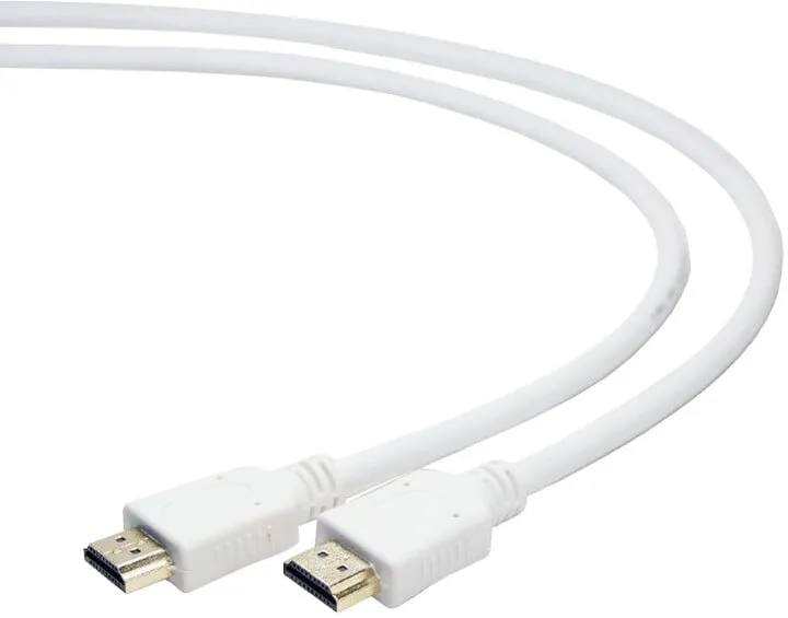 Kabllo Gembird CABLEXPERT HDMI-HDMI, 2.0, M/M, e mbrojtur, 1.8m, e bardhë - 1
