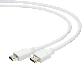 Kabllo Gembird CABLEXPERT HDMI-HDMI, 2.0, M/M, e mbrojtur, 1.8m, e bardhë