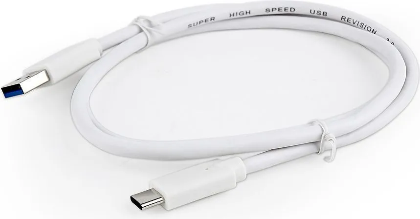 Gembird USB-A kabllo USB - 1 m e bardhë (CCP-USB3-AMCM-1M-W) - 2
