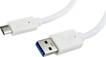Gembird USB-A kabllo USB - 1 m e bardhë (CCP-USB3-AMCM-1M-W)