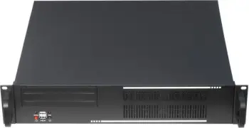 Kasë Rack-Mount Gembird, 19CC-2U-01, 19", (2U), e zezë​