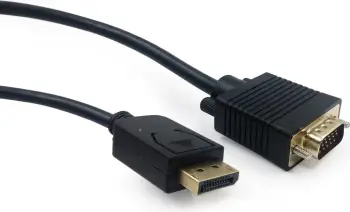 Kabllo Gembird CABLEXPERT, DisplayPort në VGA, M/M, 1.8m, e zezë
