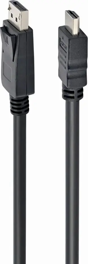 Kabllo Gembird, DisplayPort M - HDMI, 3m, e zezë