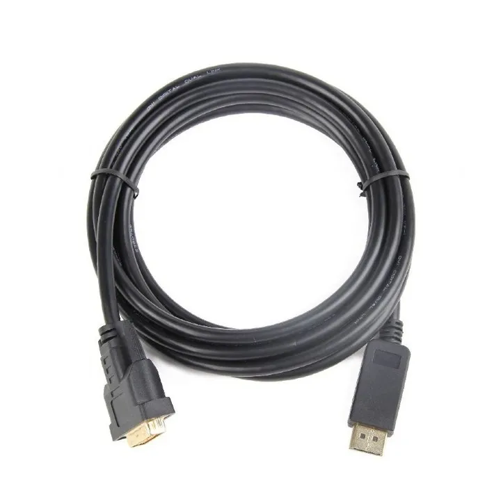 Kabllo Gembird CABLEXPERT, DisplayPort në DVI, M/M, 3m, e zezë - 2