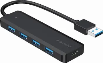 USB Hub Gembird UHB-U3P4P-02, 4 porta, USB 3.2, i zi