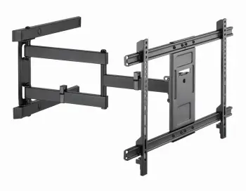 Mbajtëse muri për TV Gembird WM-80ST-05, 37"-80", VESA 600x400, e zezë