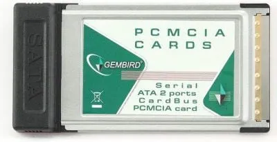 Kontrollues Gembird PCMCIA, 2x SATA - 2