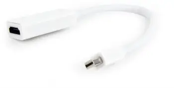 Përshtatës Gembird AV DisplayPort Mini në HDMI, i bardhë