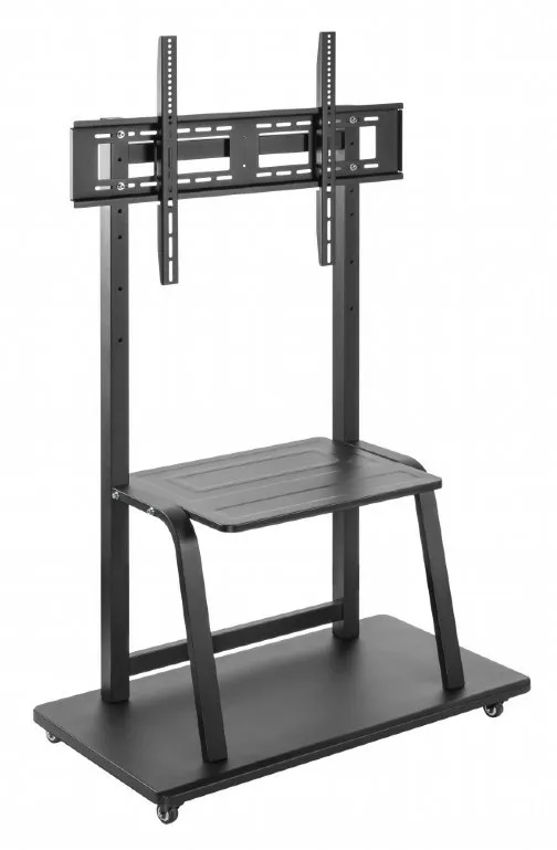 Mbajtëse për TV Gembird TVS-100F-01, 37"-100", e zezë - 1