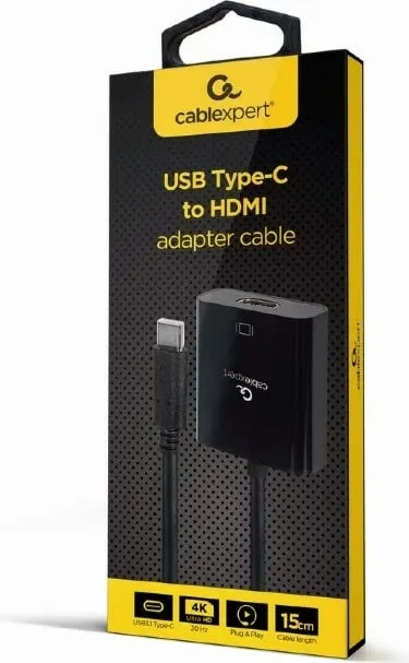 Konvertues Gembird CABLEXPERT, USB-C në HDMI (F) - 2