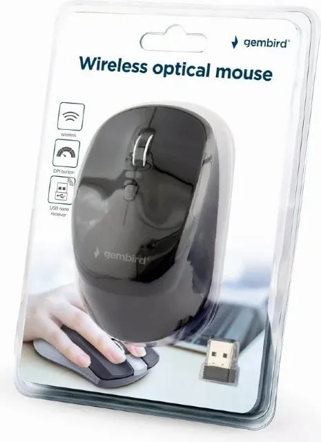 Maus optik Gembird MUSW-4B-05, 800-1600 DPI, i zi - 3