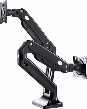 Mbajtëse tavoline për monitor Gembird MA-DA2-03, 17"-35", VESA 100x100, e zezë