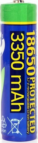 Bateri Gembird 18650 3350mAh, 1 copë - 1