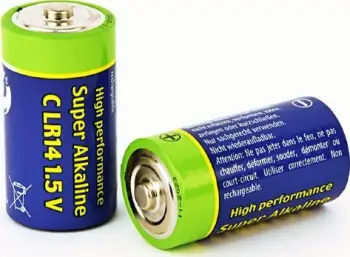 Bateri Gembird C / R14, 7500mAh, 2 copë