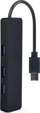 Shpërndarës HUB USB Gembird, i zi