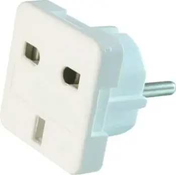Përshtatës prize Gembird ANG/PL (PL Plug/ANG Socket) i bardhë