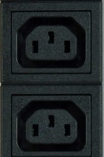 Kabllo vazhduese Gembird Power Strip PDU 10xC13 1U 16A C19, 2m, Rack, e zezë