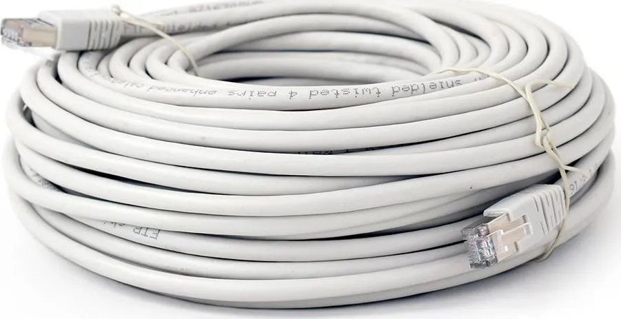 Kabllo rrjeti Gembird RJ45, Cat.6, 30m, e hirtë - 1