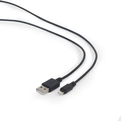 Kabllo Gembird USB-A - Lightning, 2m, e hirtë - 1