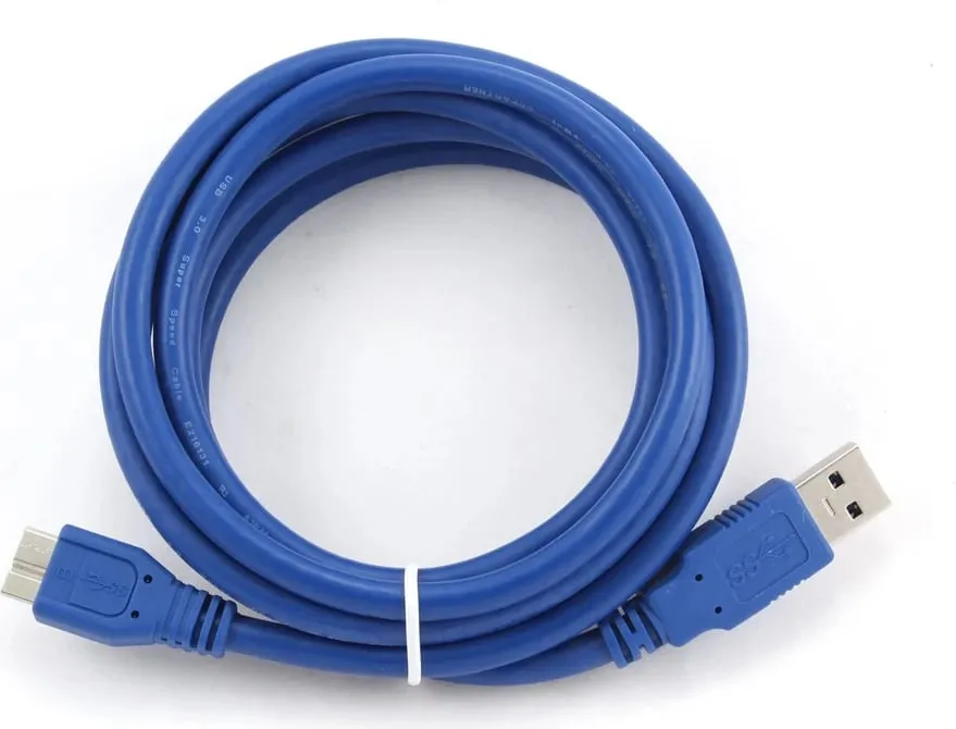Kabllo USB Gembird, USB-A - USB-B, 0,5m, e kaltër - 2