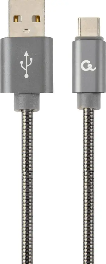 Kabllo Gembird USB-A - USB-C, 2m, e hirtë