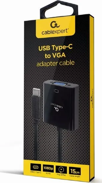 Përshtatës Gembird A-CM-VGAF-01 USB-C - VGA - 2