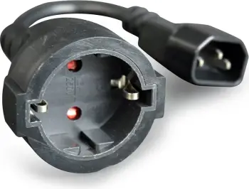 Kabllo energjie Gembird IEC 320, e zezë