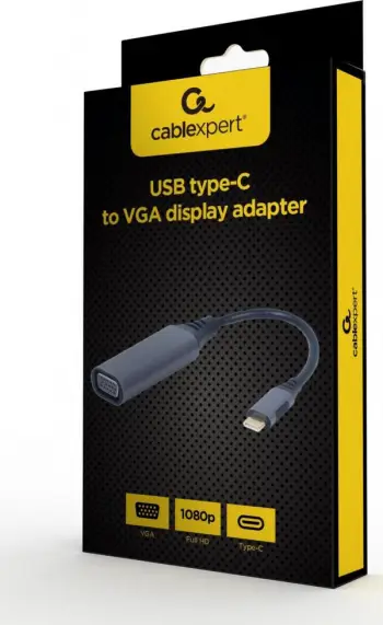 Përshtatës Gembird USB-C në VGA