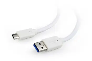 Kabllo Gembird USB USB-A - USB-C, 3m, e bardhë
