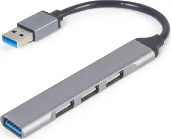 USB Hub Gembird UHB-U3P1U2P3-02 4x USB-A 2.0 3.1 Gen1