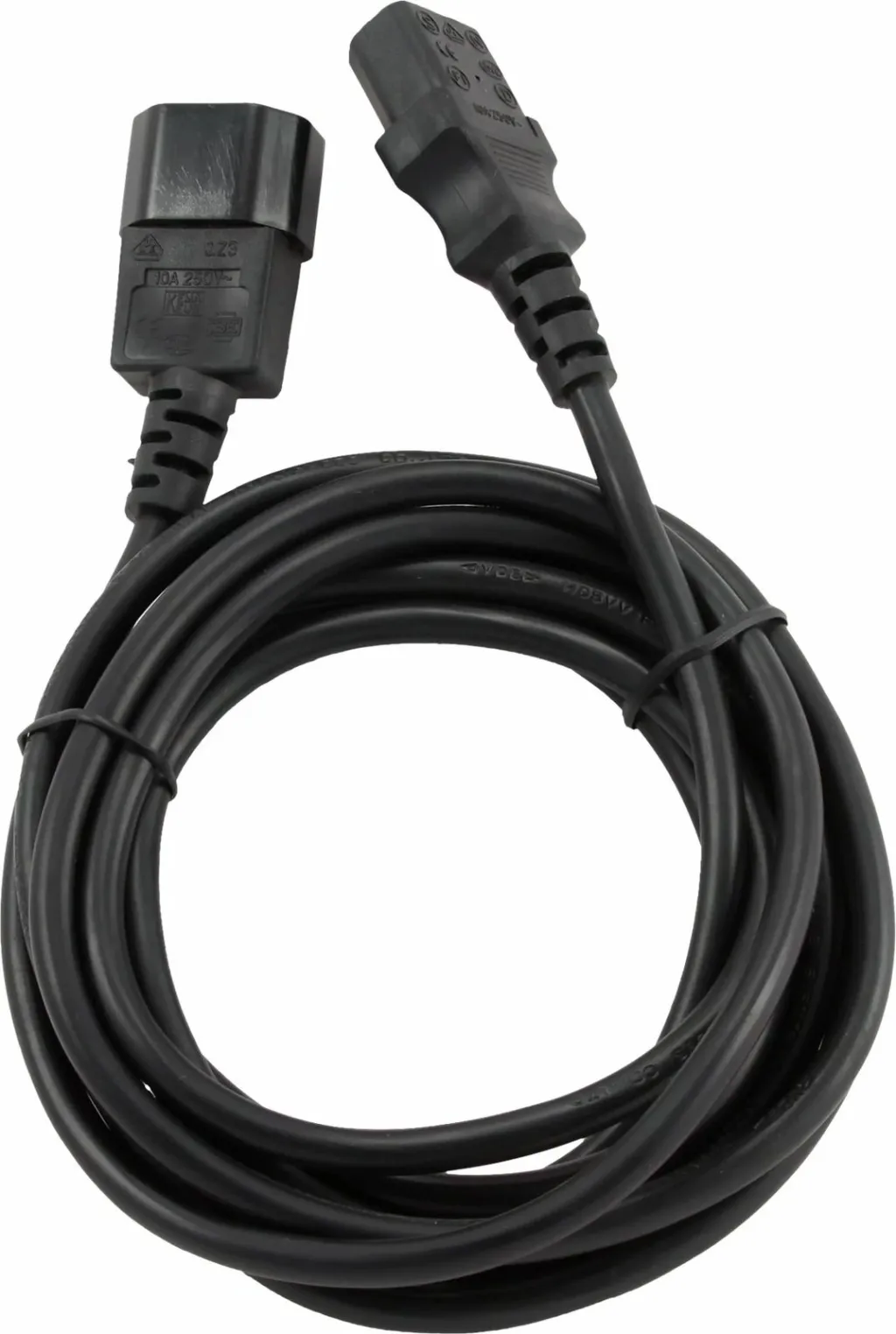 Kabllo Gembird VDE IEC320 C13/C14, 5m, e zezë - 2