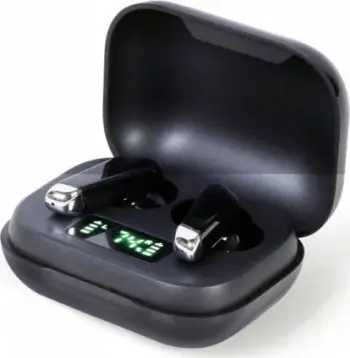 Kufje Gembird FitEar X300, Bluetooth TWS, të zeza