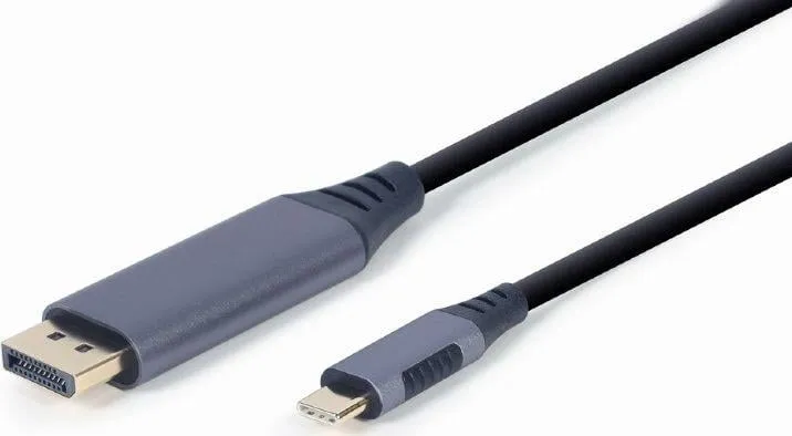 Kabllo Gembird USB-C - DisplayPort, 1.8m, e hirtë - 1
