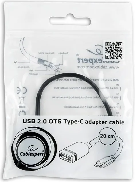 Kabllo Gembird USB, e zezë - 2