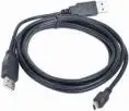 Kabllo Gembird USB 2x USB-A në miniUSB, 0.9 m, e zezë