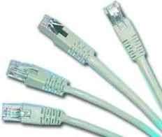 Kabllo Gembird patchcord RJ45, me mbulesë të formuar, cat. 5e, FTP, 10m, e hirtë - 1