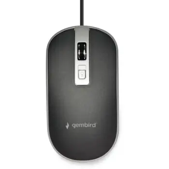 Maus Gembird MUS-4B-06-BS, USB, i zi