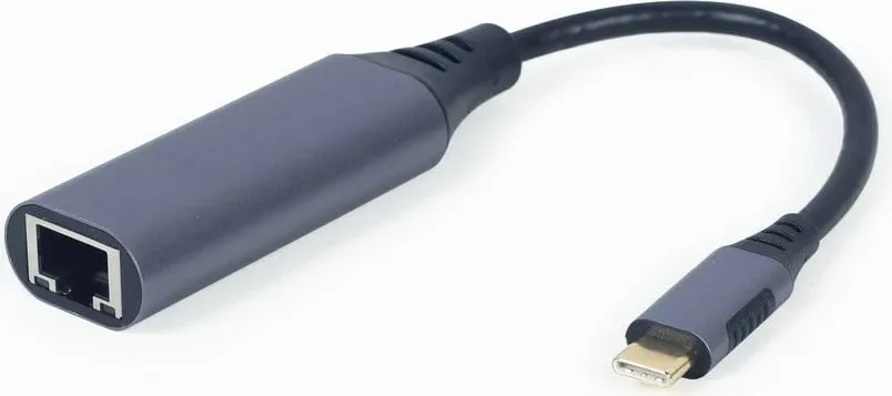Pështatës rrjeti Gembird USB (A-USB3C-LAN-01), i zi - 2