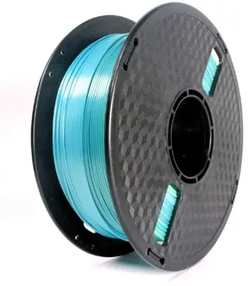Shirit për printer 3D Gembird (filament), PLA +, 1,75mm, 1kg, i kaltër/ i gjelbërt