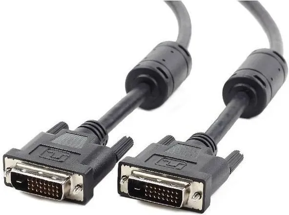 Kabllo Gembird DVI-D - DVI-D, 3m, e zezë - 1
