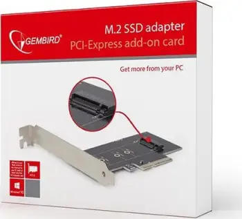 Kontroller Gembird PCIe 3.0 x4 - M.2 M-key