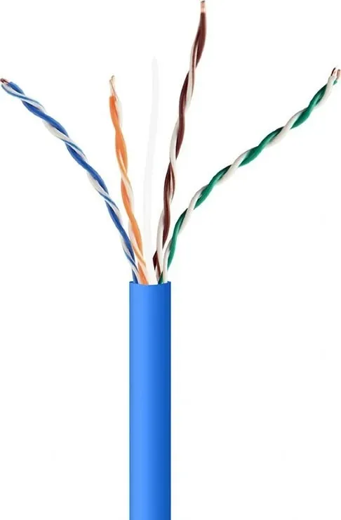 Kabllo rrjeti Gembird UTP UPC-5004E-SOL-B CAT. 5e, 305m, e kaltër - 1