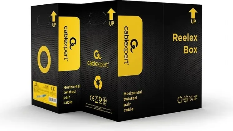 Kabllo rrjeti Gembird UTP UPC-5004E-SOL-B CAT. 5e, 305m, e kaltër - 3